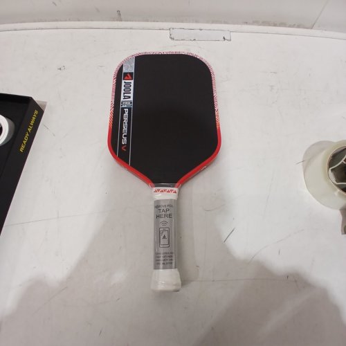 JOOLA BEN JOHNS PERSEUS V 16MM PICKLEBALL PADDLE - BLACK/WHITE/RED image 2