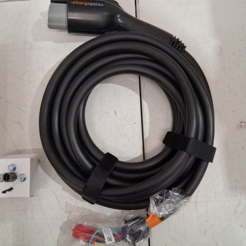 CHARGEPOINT HOME FLEX LEVEL 2 WIFI ENABLED ELECTRIC VEHICLE (EV) CHARGER - 16 - 50 AMP - 240V - UL LISTED, ENERGY STAR, NEMA 6-50 PLUG OR HARDWIRED - 23FT CABLE - BLACK (MODEL: CPH50) image 3