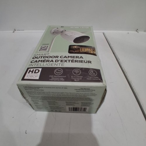 MERKURY INNOVATIONS SMART WI-FI OUTDOOR SECURITY CAMERA - IP65 WEATHERPROOF -1080P HD - WHITE - (MODEL:CW053LD) image 8