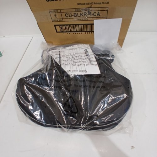 OBUSFORME LUMBAR SUPPORT ERGONOMIC MEMORY FOAM BACK REST WITH DUAL ADJUSTABLE STRAPS - BLACK (MODEL: CU-BLKRM-CA) image 2