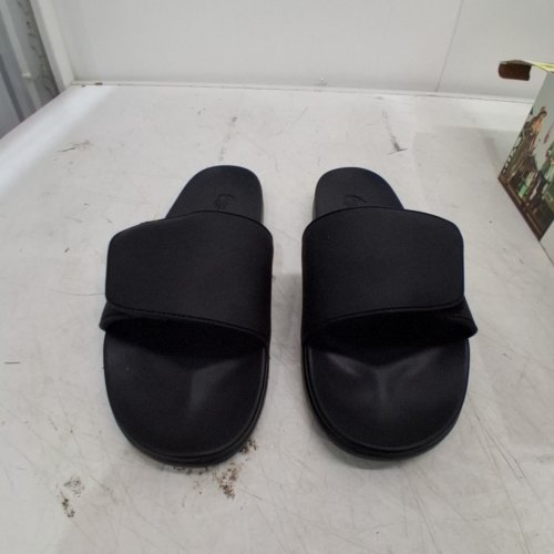 UNISEX BODY GLOVE COMFORT SLIDE SANDALS - SIZE 11 - BLACK (ITEM: 2001911) image 3