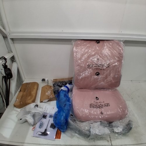 OFFICE CHAIR WITH BREATHABLE MESH BACKING AND LUMBAR SUPPORT - 250LBS CAP - PINK (MODEL: C-3718-1B-PK) image 2