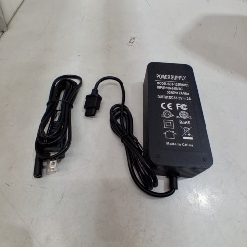 2PC ELECTRIC SCOOTER POWER SUPPLY - 5V - 2AMP -BLACK (MODEL: SJT-125E(NIU)) image 2