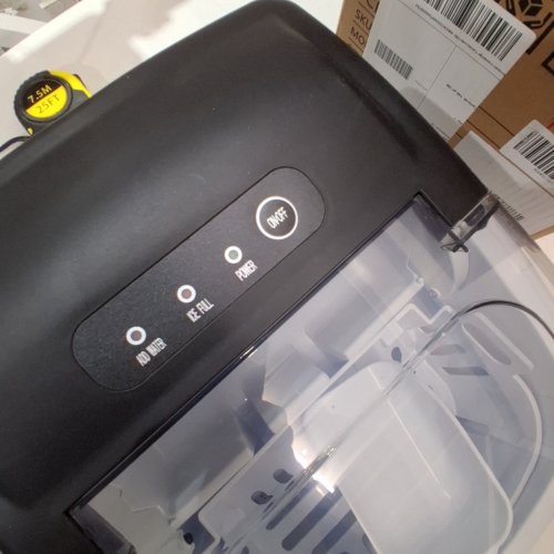 EUHOMY COUNTERTOP ICE MAKER - MAKES 26LBS/DAY - BLACK (MODEL: IM-06D) image 2