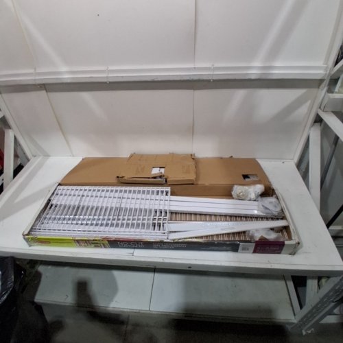 RUBBERMAID CONFIGURATIONS 4FT-8FT DELUXE CUSTOM CLOSET KIT, TITANIUM - 3H89 image 2