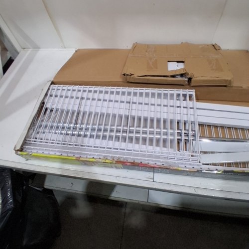 RUBBERMAID CONFIGURATIONS 4FT-8FT DELUXE CUSTOM CLOSET KIT, TITANIUM - 3H89 image 4