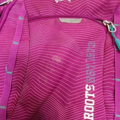 ROOTS LIGHTWEIGHT BACKPACK WITH 15.6 LAPTOP COMPARTMENT - 38 LITERS - PINK/PURPLE (STYLE: 1896125) image 4