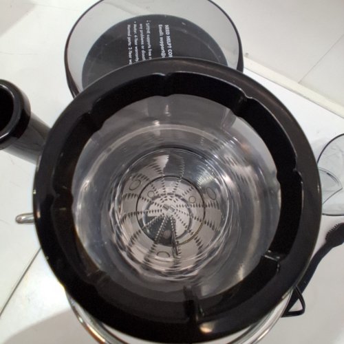 SIFENE JUICER MACHINES BIG MOUTH CENTRIFUGAL JUICER - 400W - RED (MODEL: AMR516) image 5