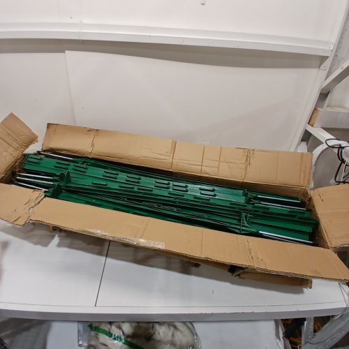 50PK STEP IN FENCE POSTS FOR WIRE FENCING OR ELECTRIC FENCE - 48" - GREEN image 2
