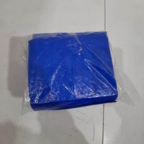 ROUND SWIMMING POOL COVER TARP WITH DRAWSTRING - 7FT DIAMETER - BLUE image 3