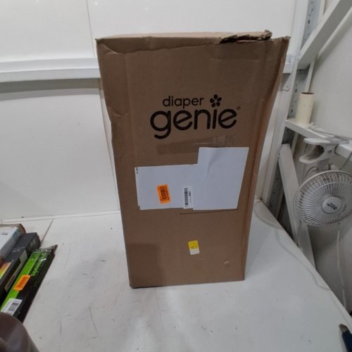 DIAPER GENIE ESSENCE PAIL DIAPER PAIL SYSTEM WITH EASY ROLL REFILL - 24" - WHITE (MODEL: I000908) image 5