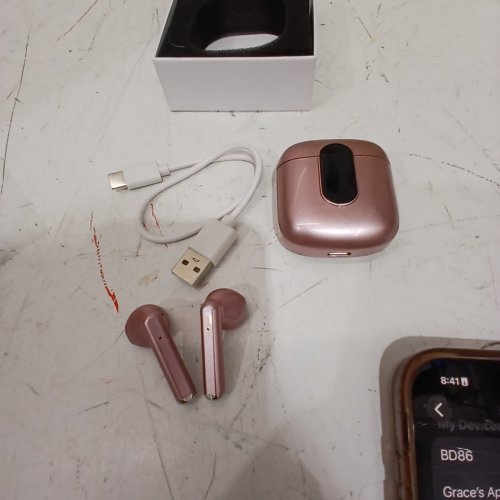 JESEBANG TOUCH CONTROL WIRELESS BLUETOOTH IP7 WATERPROOF EARBUDS WITH LED DISPLAY AND 4 ENC NOISE CANCELLING MICS - 40 HOURS PLAYTIME - BLACK (MODEL: ‎BD86) image 3
