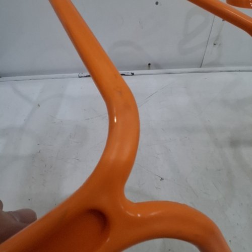 SPALDING BACK ATCHA BASKETBALL HOOP REBOUND RETURN SYSTEM - ORANGE image 3