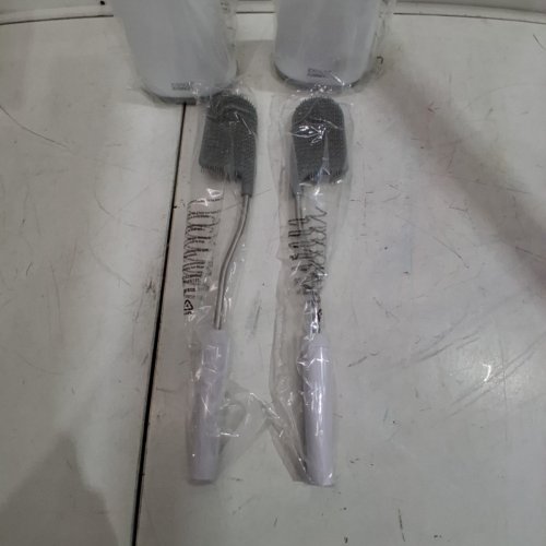 2PK JOSEPH JOSEPH FLEX LITE TOILET BRUSH SET - WHITE (MODEL: 1796144) image 3