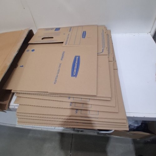 10PK BANKERS BOX SMALL STORAGE BOXES - BROWN (ITEM: 7714219) image 3