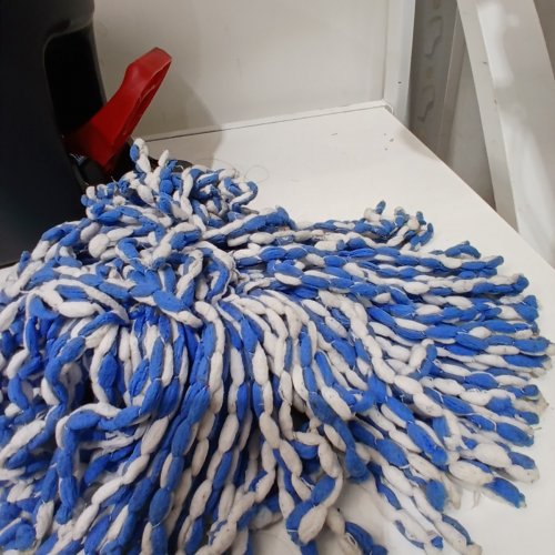 VILEDA EASYWRING RINSE CLEAN 2 TANK SPIN BUCKET SYSTEM - BLUE/RED/GREY image 3