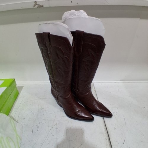 SAM EDELMAN JAMES WESTERN BOOT - 9.5M WIDE CALF- SPICED PECAN (STYLE: J2557L2201) image 3