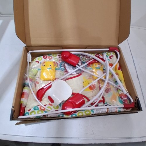 BRIGHT STARTS DEEP CRADLING BABY BOUNCER - PLAYFUL 1PINWHEELS - MULTICOLOUR - (MODEL: 60135-ES) image 3