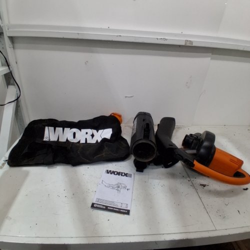 WORX TRIVAC 3-IN-ONE BLOWER/MULCHER/VACUUM WITH METAL IMPELLER AND COLLECTION BAG - 12AMP - 120V (MODEL: WG509) image 3