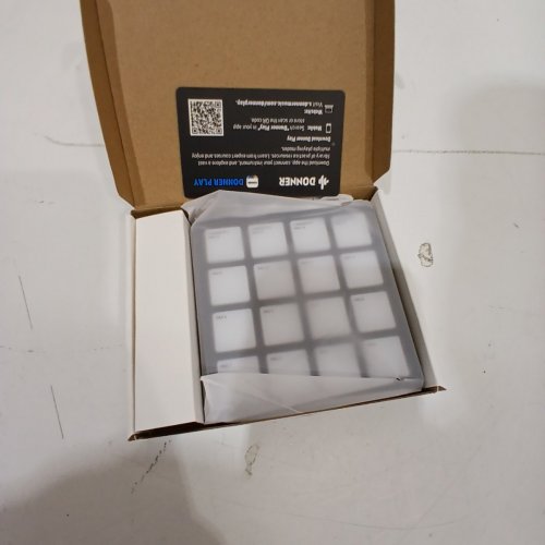 DONNER MIDI CONTROLLER PAD BEAT MAKER DRUM MACHINE - 16 PADS - BLACK (MODEL: STARRYPAD MINI) image 3