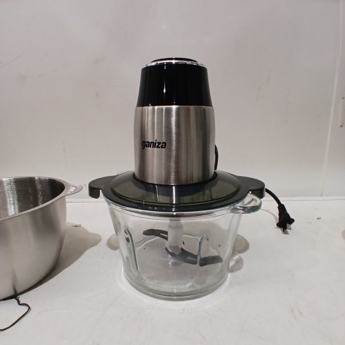 GANIZA ELECTRIC CHOPPER FOOD PROCESSOR WITH MEAT GRINDER & VEGGIE CHOPPER (MODEL: GC10) image 4