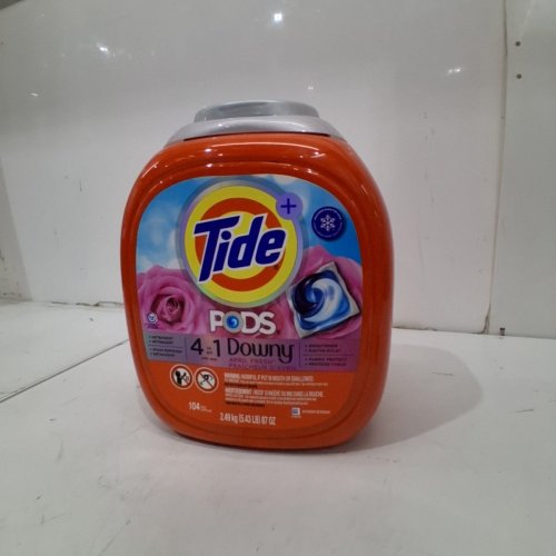 104PK TIDE PODS 4 IN 1 PLUS DOWNY LAUNDRY DETERGENT LIQUID PACS - APRIL FRESH image 2
