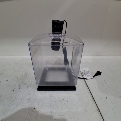 TETRA AQUARIUM KIT WITH LED LIGHT - 1.5 GAL - BLACK/CLEAR image 2