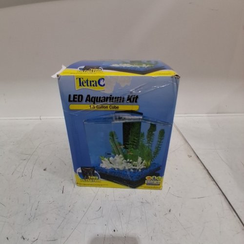 TETRA AQUARIUM KIT WITH LED LIGHT - 1.5 GAL - BLACK/CLEAR image 6
