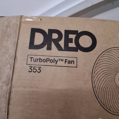 DREO TURBOPOLY STANDING FAN WITH AROMA FEATURE & REMOTE CONTROL - 38"-42" - BLACK (MODEL: 353) image 3