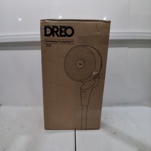 DREO TURBOPOLY STANDING FAN WITH AROMA FEATURE & REMOTE CONTROL - 38"-42" - BLACK (MODEL: 353) image 6