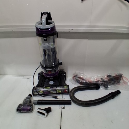 BISSELL CLEANVIEW SWIVEL UPRIGHT MULTI-CYCLONIC VACUUM - PURPLE (MODEL: 2258C) image 3