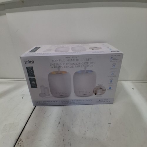 2PK PURE ENRICHMENT HUME SENSE TOP FILL HUMIDIFIER-3L TANK- WHITE- (MODEL:1714661) image 6