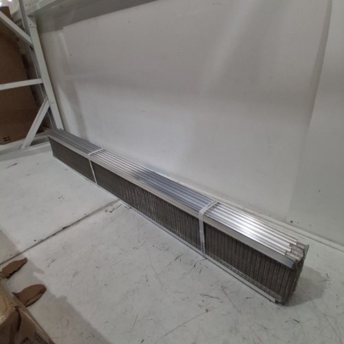 12PK RAPTOR GUTTER GUARD STAINLESS STEEL MICRO-MESH - FIT 5" WIDE GUTTER - 4FT EACH image 3