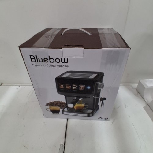 BLUEBOW COFFEE/ESPRESSO MACHINE WITH MILK FROTHER STEAM WAND- 120 V 1050W - BLACK (MODEL: CM3160) image 8
