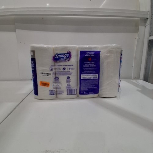 4PK SPONGE TOWELS ULTRA PRO DOUBLE ROLL PAPER TOWEL - WHITE image 4