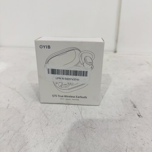 OYIB TRUE WIRELESS BLUETOOTH EARBUDS WITH CHARGING CASE - PURPLE/WHITE (MODEL: S75) image 2