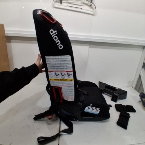 DIONO RADIAN 3R 3-IN-1 CONVERTIBLE REAR/FORWARD FACING CAR SEAT FOR UPTO 10 YEARS - 120LBS CAP - JET BLACK (MODEL: 50620-NA-01) image 6