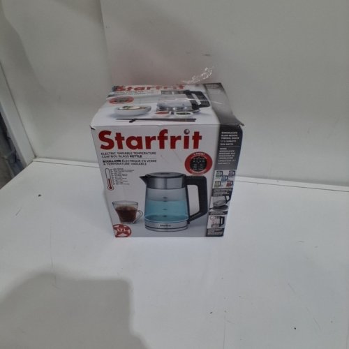 STARFRIT GLASS KETTLE VARIABLE TEMPERATURE - 1.7L - CLEAR (MODEL:024017) image 6