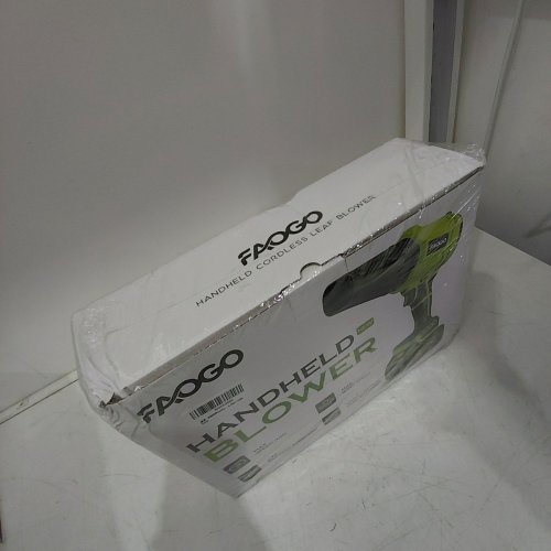 FAOGO HANDHELD CORDLESS LIGHTWEIGHT LEAF BLOWER - 990,000 RPM - GREEN image 3