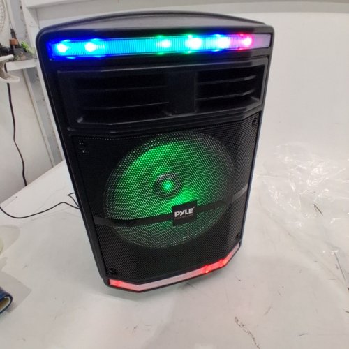 PYLE WIRELESS PORTABLE RECHARGEABLE BLUETOOTH PARTY SPEAKER -600W - BLACK (MODEL: PPHP1044B) image 3