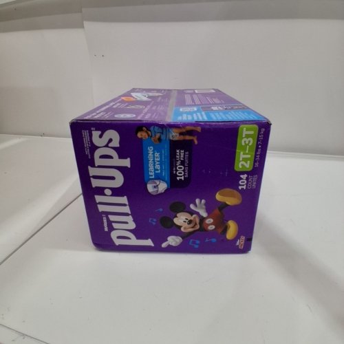 104PK HUGGIES PULL UPS BOYS POTTY TRAINING UNDERWEAR - 2T/3T - MICKEY MOUSE image 2