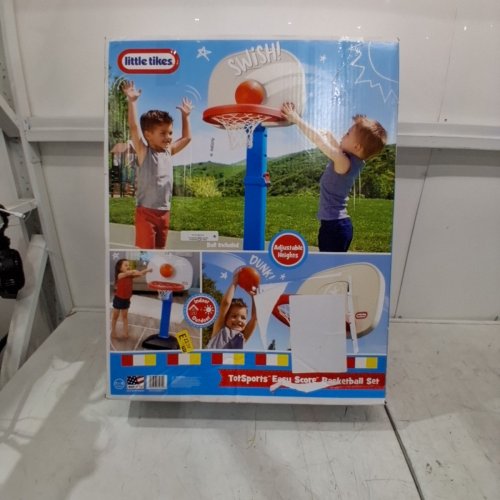 LITTLE TIKES TOTSPORTS EASY SCORE BASKETBALL SET ADJUSTABLE HEIGHT - 2.5FT TO 4FT - MULTICOLOUR (MODEL: 612329M81) image 5
