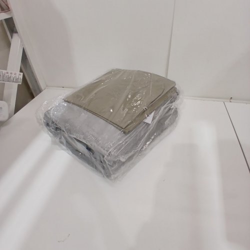 INTEX DURA-BEAM PLUS MID RISE AIR MATTRESS WITH BUILT IN USB ELECTRIC AIR PUMP - 14" - TWIN - BLUE/GREY (MODEL: 64159E) image 2