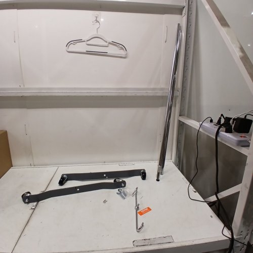 MEDLINE I.V. POLE FOR HOME USE WITH 2 HOOKS AND 4 CASTERS - 47"-85" - CHROME (MODEL: MDS80441) image 2