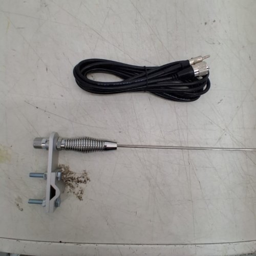 ROADPRO AM/FM MIRROR MOUNT ANTENNA KIT - 28" - 10FT CABLE - SILVER (MODEL: RP-557) image 3