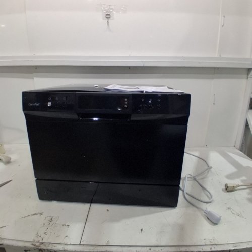 COMFEE PORTABLE COUNTERTOP DISHWASHER WITH 8 WASHING PROGRAMS - BLACK - (MODEL: CDC22P1BBB) image 3