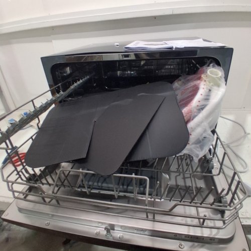COMFEE PORTABLE COUNTERTOP DISHWASHER WITH 8 WASHING PROGRAMS - BLACK - (MODEL: CDC22P1BBB) image 5