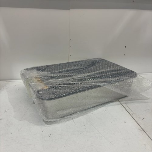 STAINLESS STEEL SIFTING CAT LITTER BOX - 20" X 10" - DARK GREY image 6