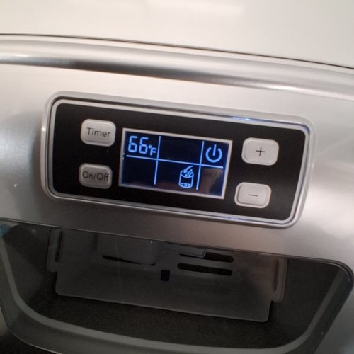 FRIGIDAIRE XL DIGITAL ICE MAKER - MAKES 40LBS/DAY - STAINLESS STEEL (MODEL: EFIC452-SS-CU) image 2