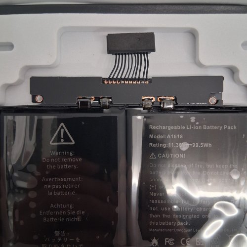 A1398 BATTERY REPLACEMENT COMPATIBLE WITH APPLE MACBOOK PRO 15" RETINA - 8755MAH - BLACK image 7